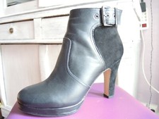 Bottines cuir bata neuves - cuir, 38