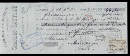 Rubans charles catteau - rubans,