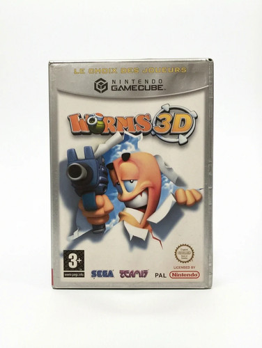 Worms nintendo gamecube - nintendo,