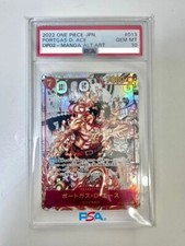 PSA 10 Portgas D Ace OP02-013 SR Comic Parallel Manga Alt Art ONE PIECE Japanese