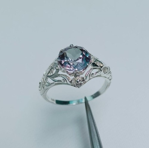 Bague alexandrite en - bague,