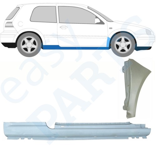 Golf bora 1997 3 portes - bora,