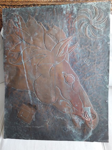 Plaque décorative art-déco