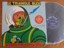 Triangle bleu journal - bleu,
