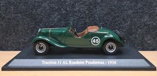 ATLAS Véhicule CITROEN Traction 11 AL Roadster Pouderoux de 1936, Ech : 1/43.