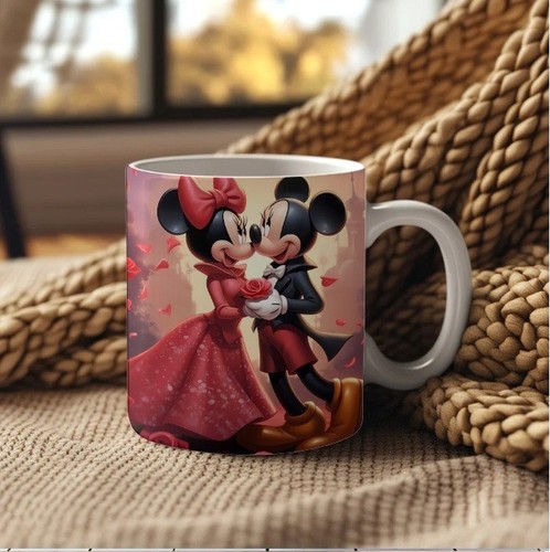 Mug minnie mickey - et,