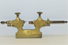 -ANCIEN TOUR D'HORLOGER BRONZE horlogerie Montre ancienne outil collection