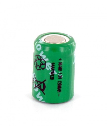 Accu yuasa 3aaa 2v 120mah - accu, 1.2v