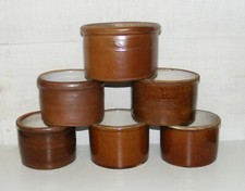 6 POTS A GRAISSE RILLETTES