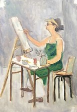 Tableau Peinture Vintage