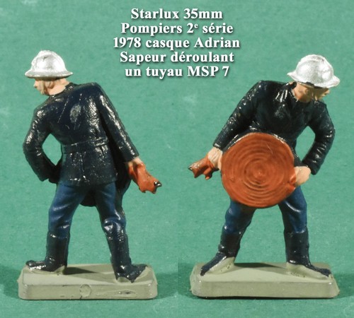 Starlux 35mm pompiers 2e - 35mm,,