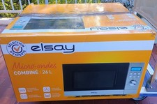 Elsay 25UG27-CV - Four micro-ondes combi. grill, Chaleur tournante 26L