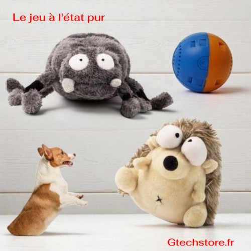 Jouet chien interactif balle - chien,