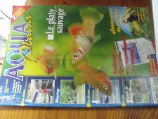 µ? Revue Aqua Plaisir n°59 Platy Bassin Plein Air beton coffré Blyxa japonica