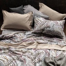 Couvre-lit double Spring en satin Emanuela Galizzi Enrico