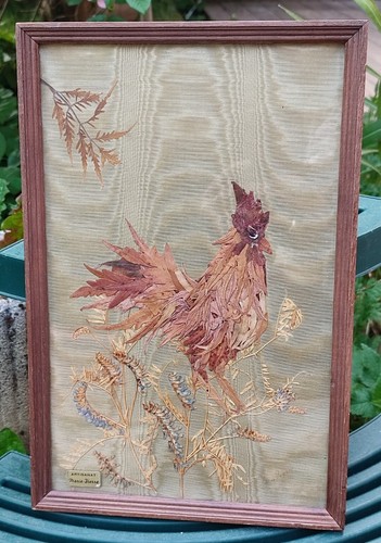 Ancien cadre tableau coq - tableau,