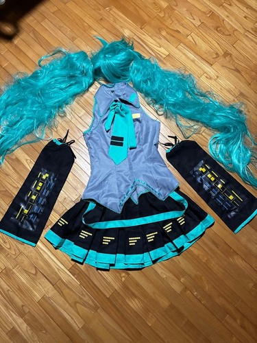 Hatsune miku cosplay wig - miku, set