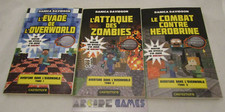 LOT 3 LIVRES MINECRAFT