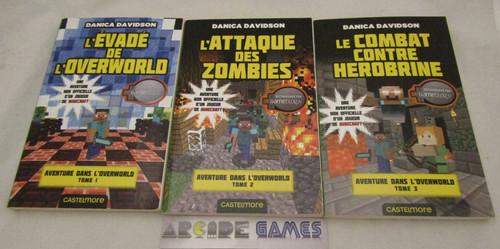 Lot livres minecraft - livres,