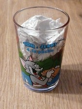 Verre moutarde maille  no Goldorak 1989 Tom et Jerry 