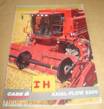 CASE IH Axial Flow 2300 8 pages no Tracteur Fiat Someca Lanz SFV Fendt McCormick