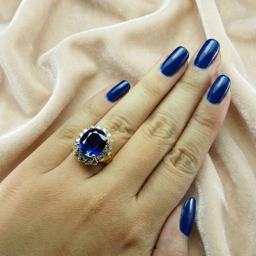 Luxueuses bagues halo - , en