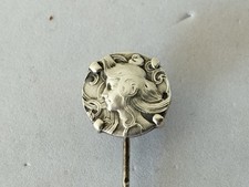 ANCIENNE ÉPINGLE DE COL ART