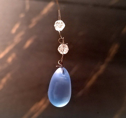 Lot 100 pampille en verre - lot,