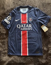 Maillot Officiel Psg Doué Vapor Match Taille M Finale Munich Ldc Neuf.