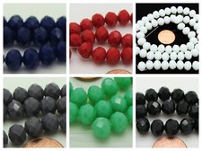 63 env perles 8mm rondelles