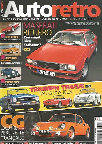 Auto retro 318 - auto, n°318
