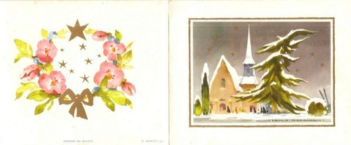Carte voeux noel jean - carte,