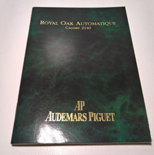 Vintage Audemars Piguet Royal Oak Cal 2140 Brochure Instructions