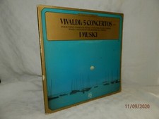 VIVALDI 5 concertos pour viola d'amour, pour 3violon, pour cordes, pour 1violon