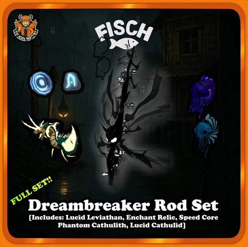 Fisch dreambreaker rod set - [fisch]-dreambreaker,
