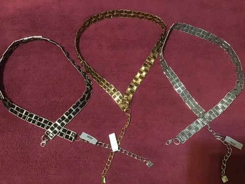 Fashion focus belt - metal, with