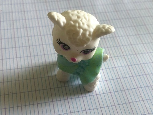 Chien caniche mouton mattel - chien,