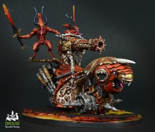 Daemons Of Khorne Skull Cannon Chaos ** COMMISSION ** peinture pro