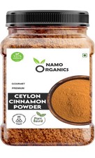 Namo Organics 200 Gm - Cannelle de Ceylan en poudre - Bâtons de cannelle de...
