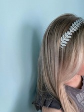 Tiare en feuille de plume en