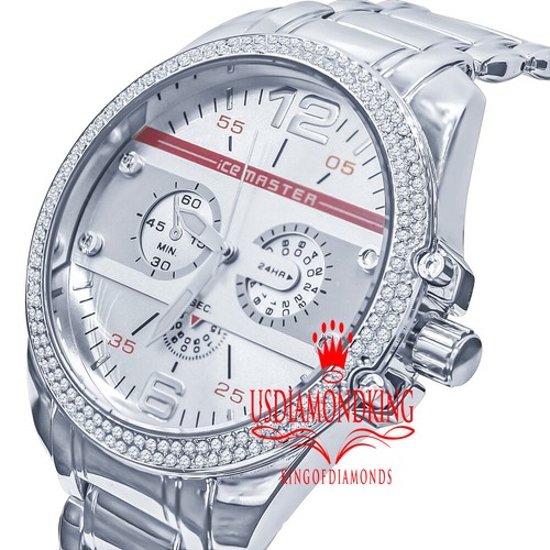 18k white gold - finish, analog