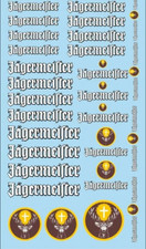 jagermeister porsche le mans etc 1/18 Décalcomanie décalque pose facile