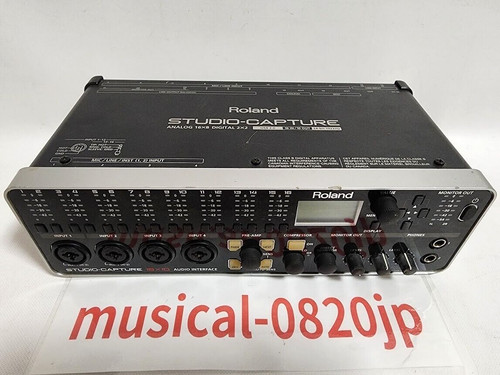Roland 1610 studio capture - ua-1610, studio-capture
