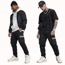 Pantalon Costume Homme Cargo