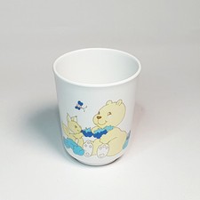 Ancien Gobelet Verre Ours