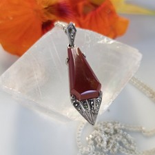 Collier art déco pendentif - collier,