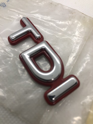 Logo badge ford tdi rouge - ford,