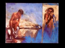 HEUZÉ Hervé Carton LES OUTREMERS Galerie Kamouh Paris Rouen Normandie Art