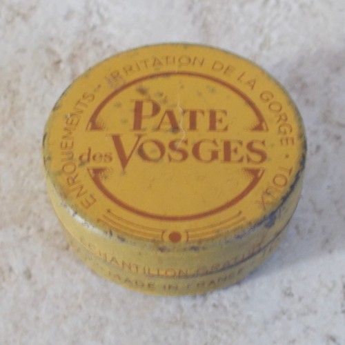 Ancienne boite pharmacie - , pate