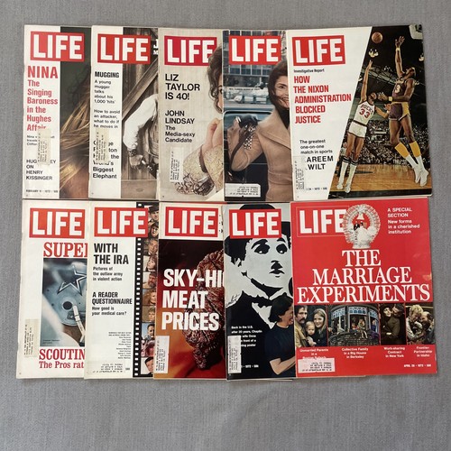 Vintage life magazine - magazine, 1972